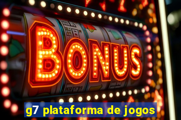 g7 plataforma de jogos